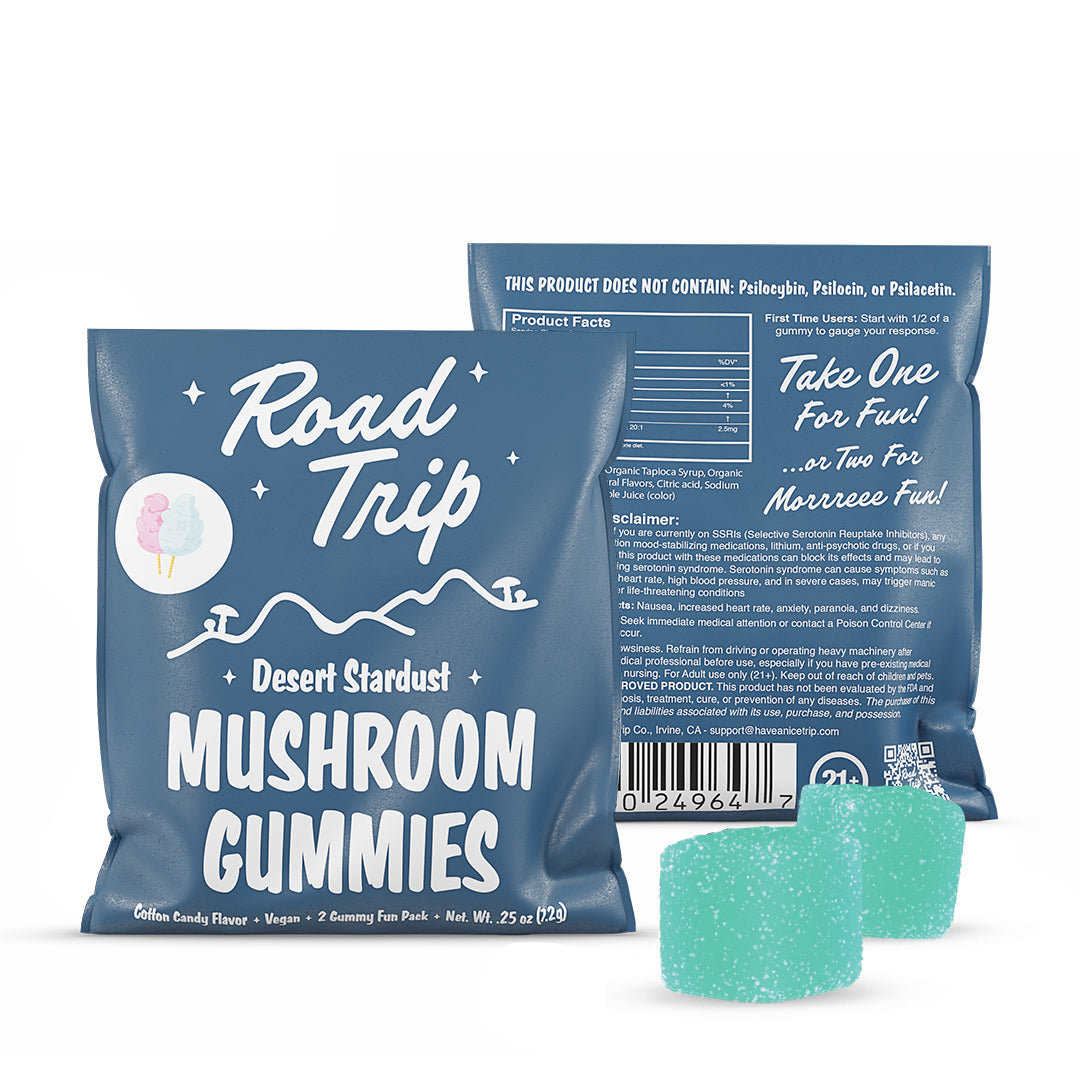 Desert Stardust Mushroom Gummies - 2-Piece Pouch (Sample Size)