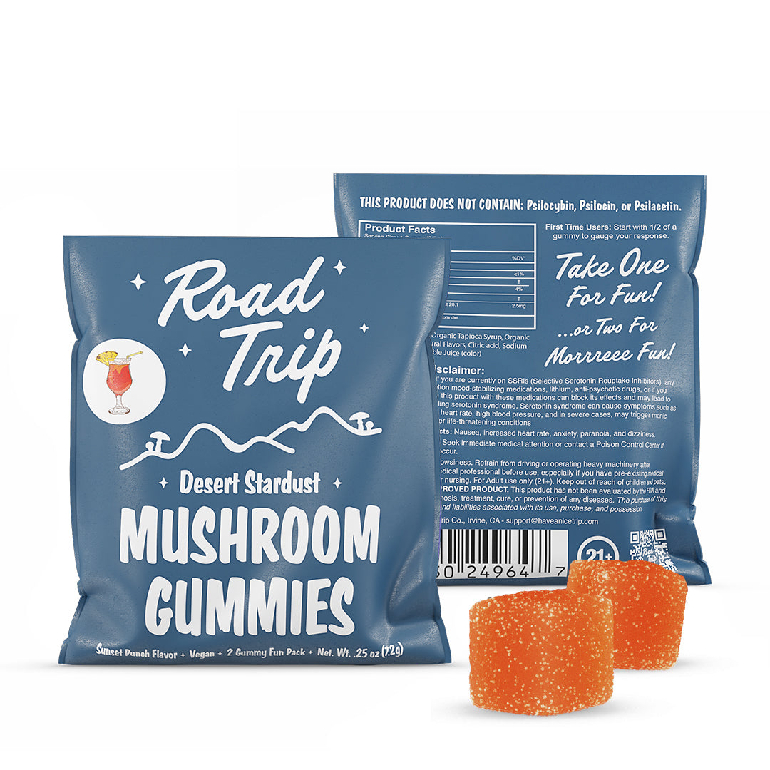 Desert Stardust Mushroom Gummies - Sunset Punch