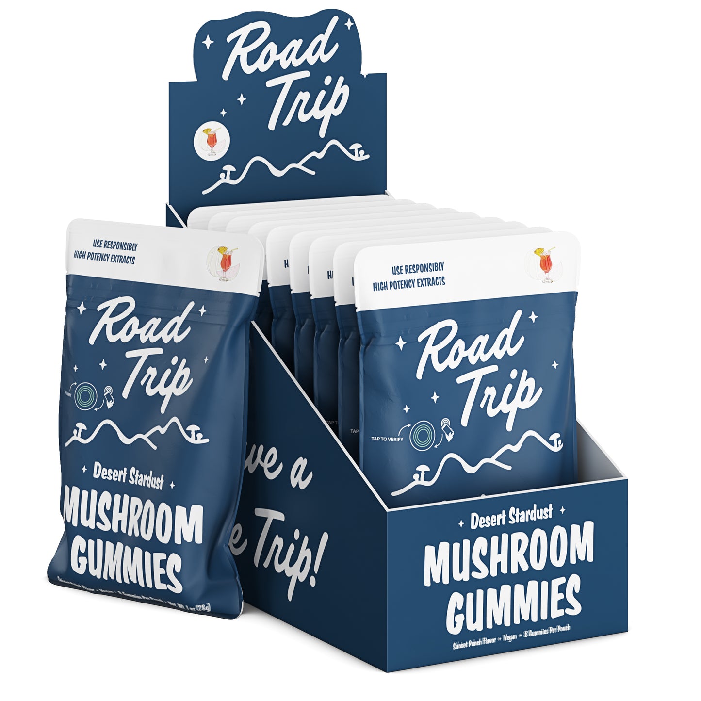 Desert Stardust Magic Mushroom Gummies - Sunset Punch