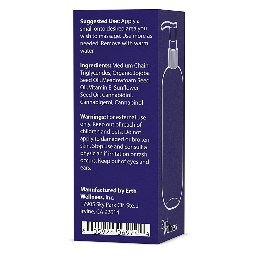 CBD Massage Oil - Spa Original - 1500 MG (THC Free) TOPICAL