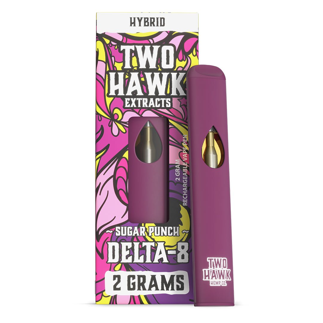 Delta-8 Disposable Vape Pen - Sugar Punch - 2 Gram