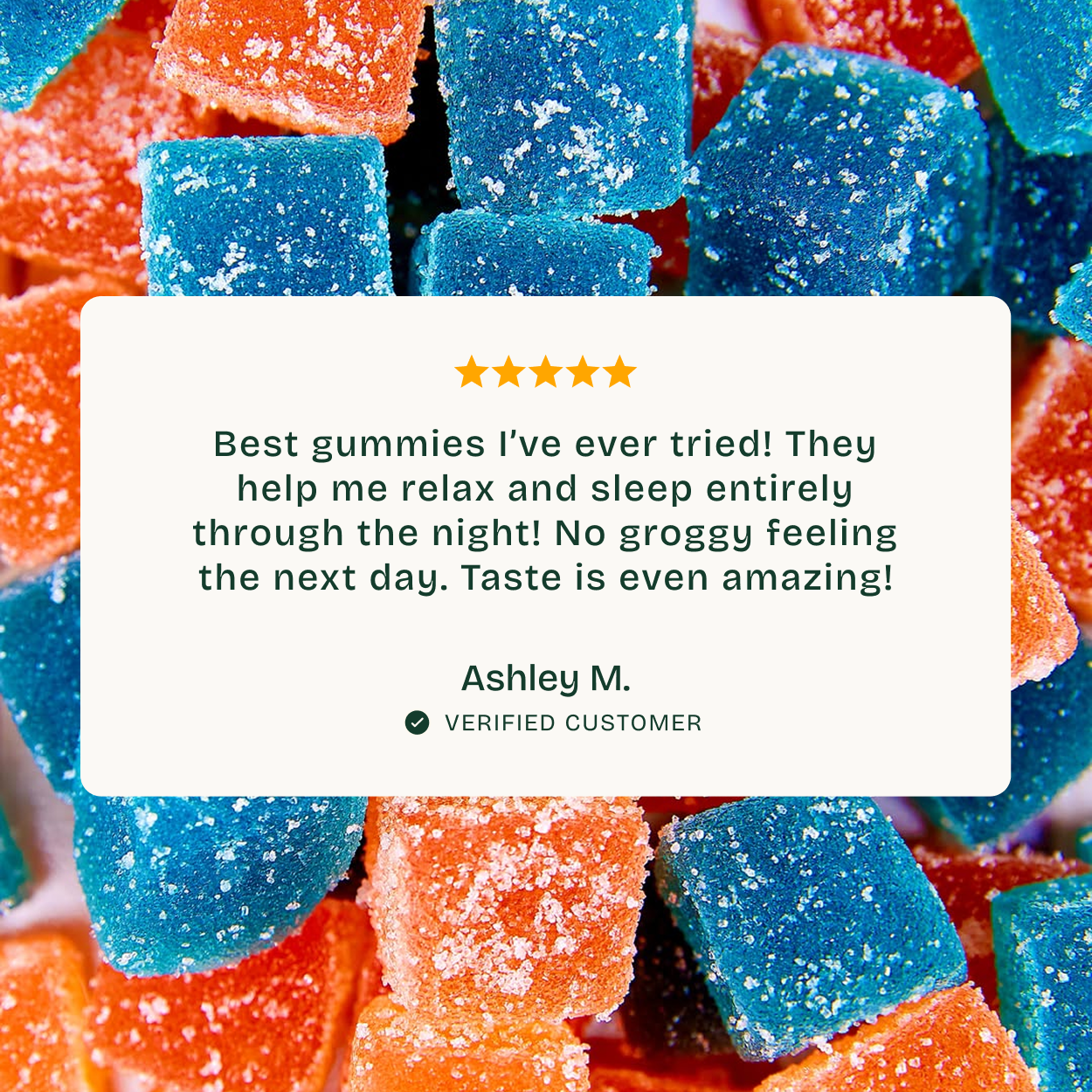 THC Gummies – Granddaddy Purple (Calming)