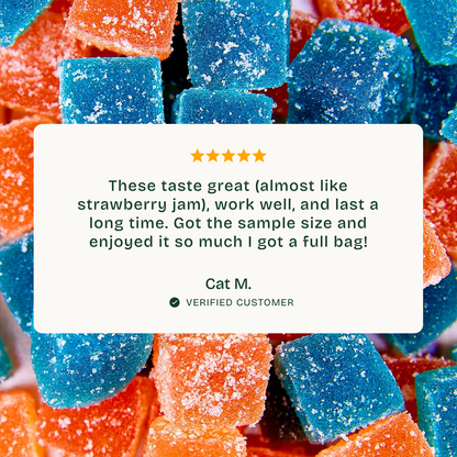 THC Gummies – Strawberry Haze (Focus)