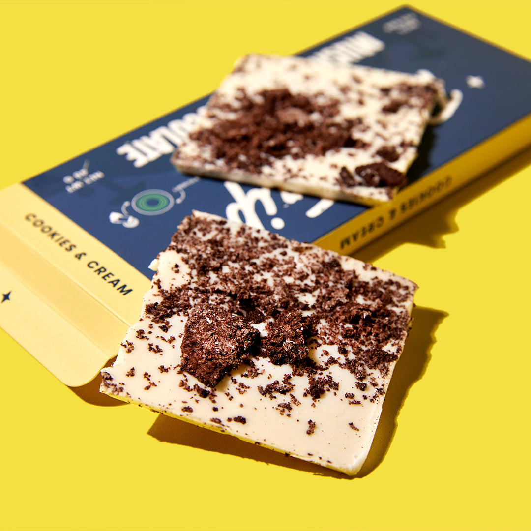 Desert Stardust Magic Mushroom Chocolate Bar - Cookies & Cream