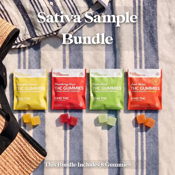 Sativa THC Sample Bundle – Uplift & Energize Collection