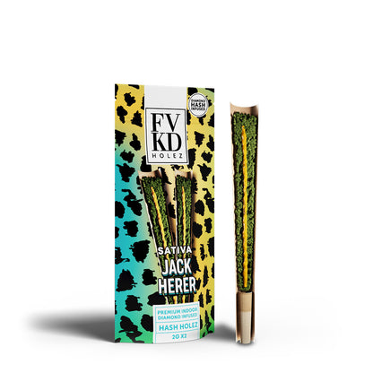 FVKD Diamond Infused Naked Hash Holez – 2g x 2ct
