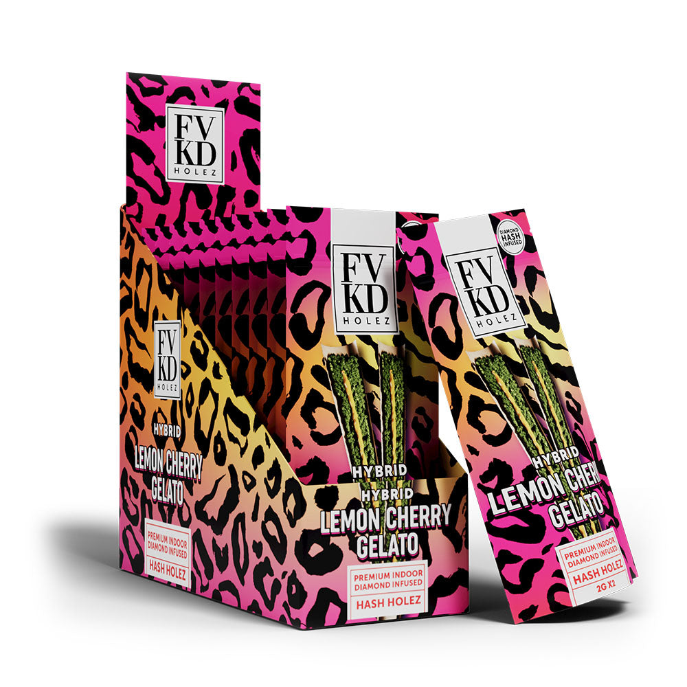 FVKD Diamond Infused Naked Hash Holez – 2g x 2ct