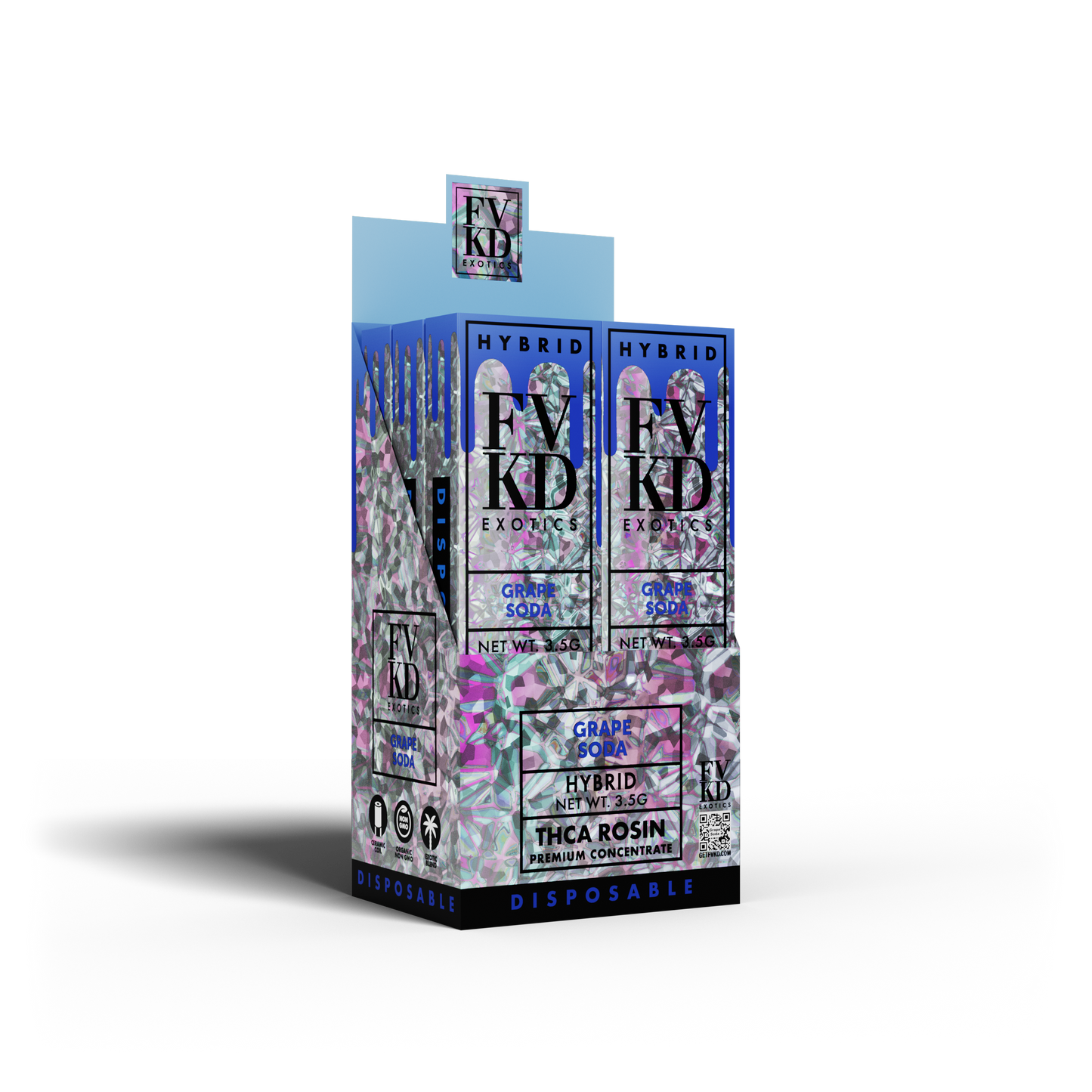 FVKD Exotics THC-A Rosin Disposable – 3.5g