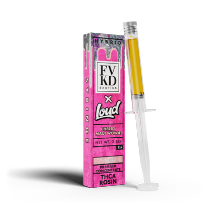 FVKD X LOUD THC-A Rosin Syringe 3.5g
