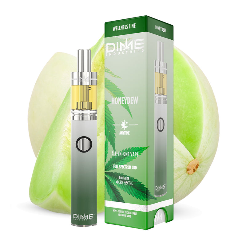 DIME (THC Free) All-In-One 2g Wellness Pen – (CBD + CBG + CBN)