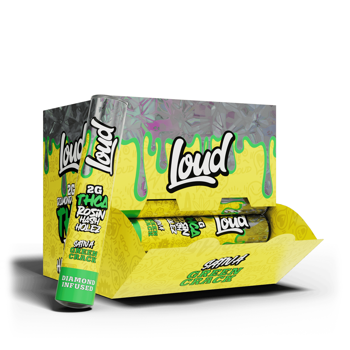 Loud THCA Rosin Hash Holez – 2g