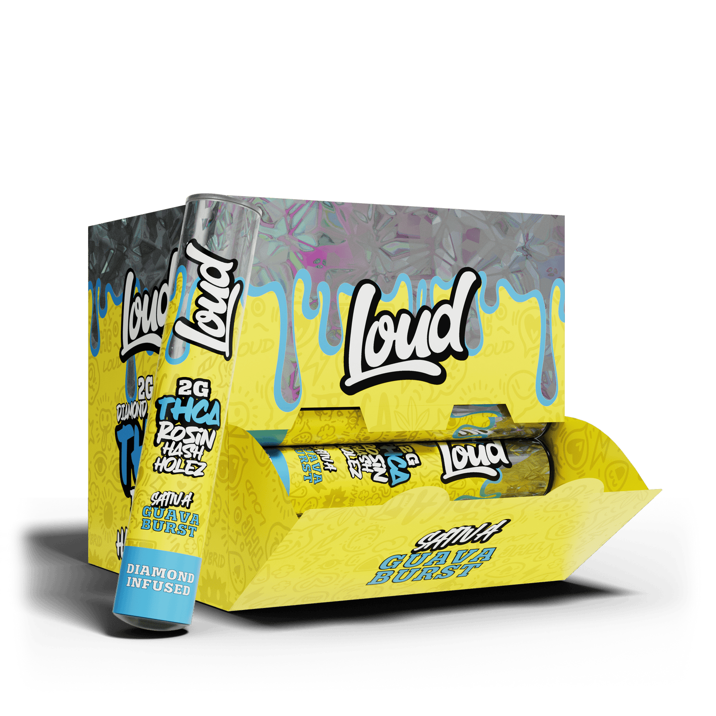 Loud THCA Rosin Hash Holez – 2g