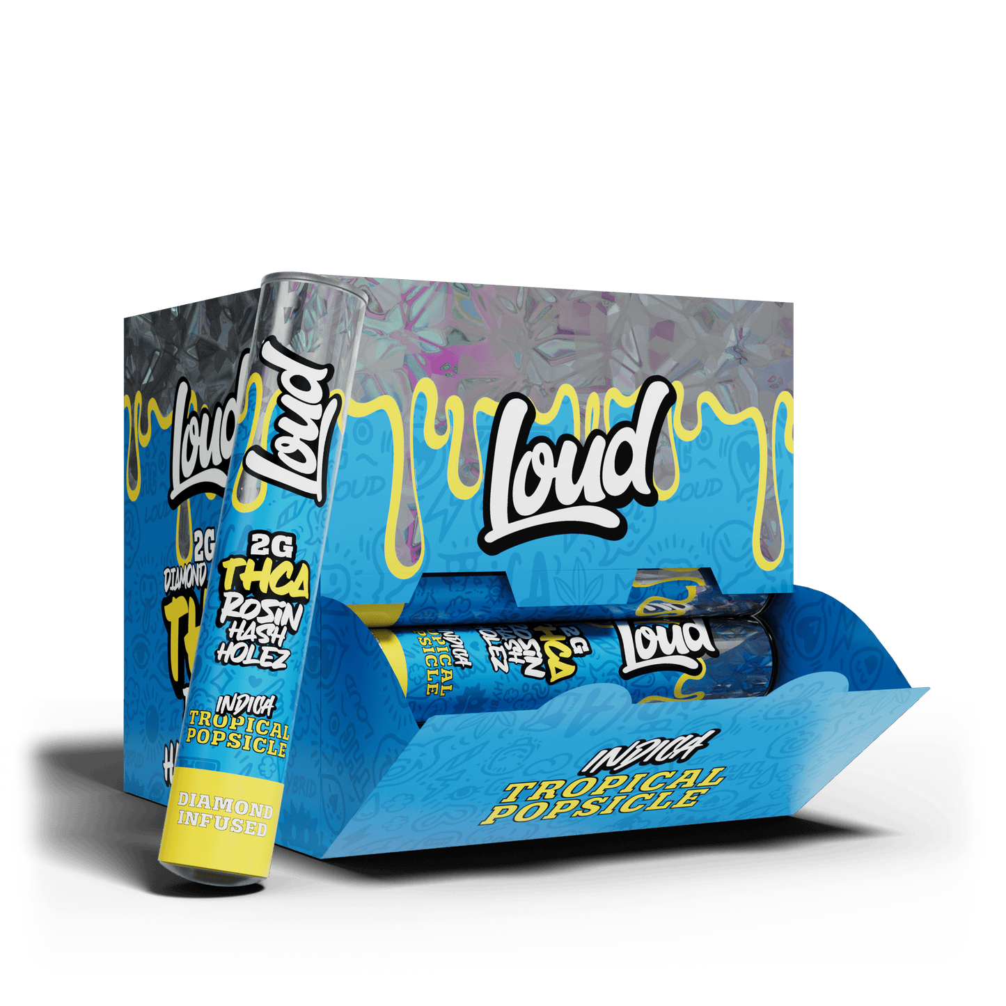 Loud THCA Rosin Hash Holez – 2g