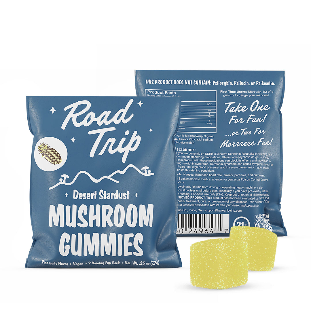 Desert Stardust Mushroom Gummies - 2-Piece Pouch (Sample Size)