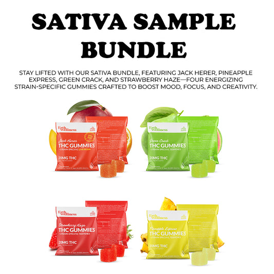 Sativa Sample Bundle – Uplift & Energize Collection