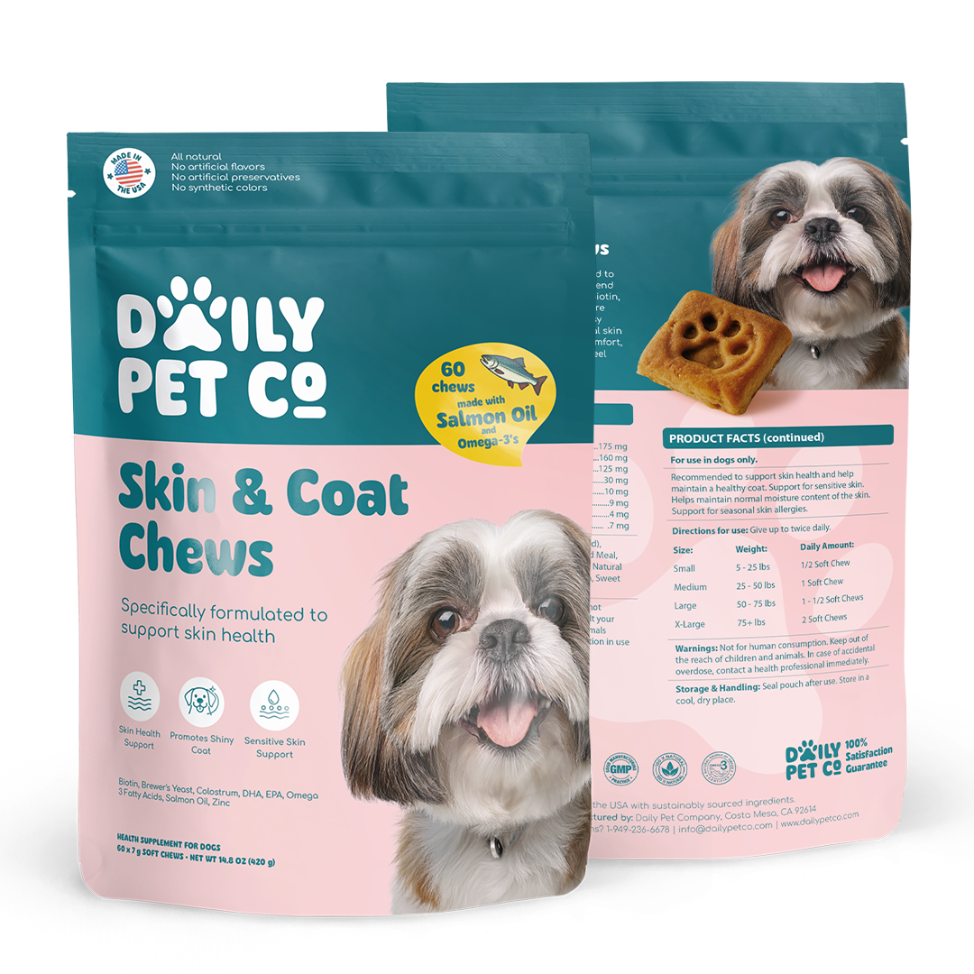 Skin & Coat Soft Chews for Dogs