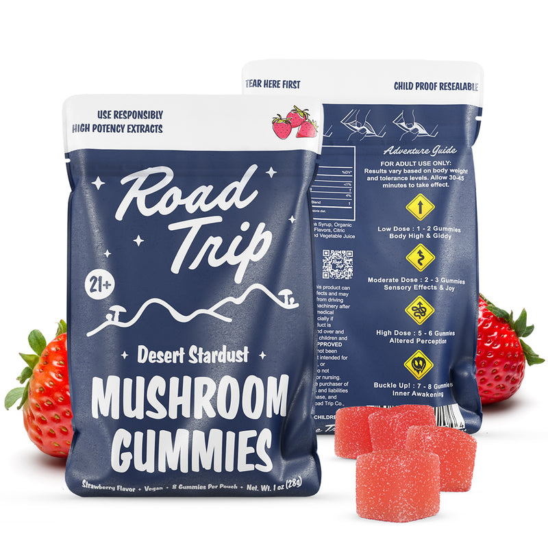 Desert Stardust Magic Mushroom Gummies - Strawberry