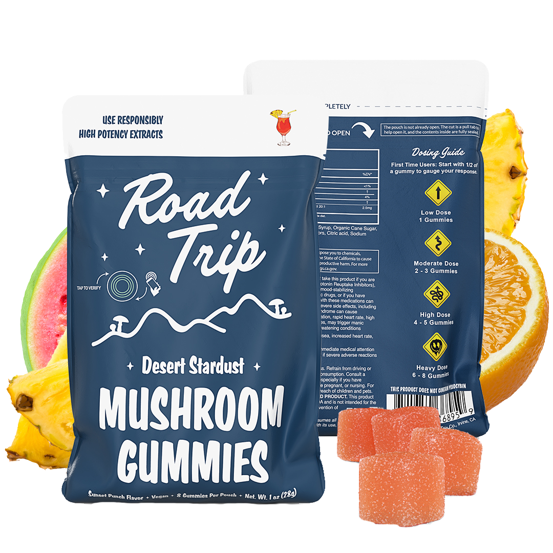 Desert Stardust Magic Mushroom Gummies - Sunset Punch