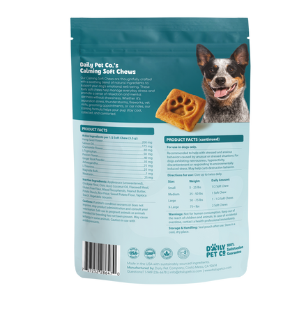 Calming Soft Chews for Dogs