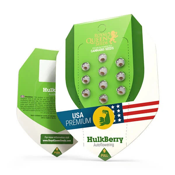 Royal Queen Seeds – HulkBerry Auto Feminized Seeds (High-Power Bruce Banner Auto)