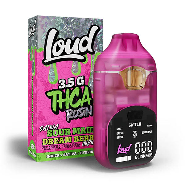 Loud THC-A Rosin SWITCH Disposable – 3.5g